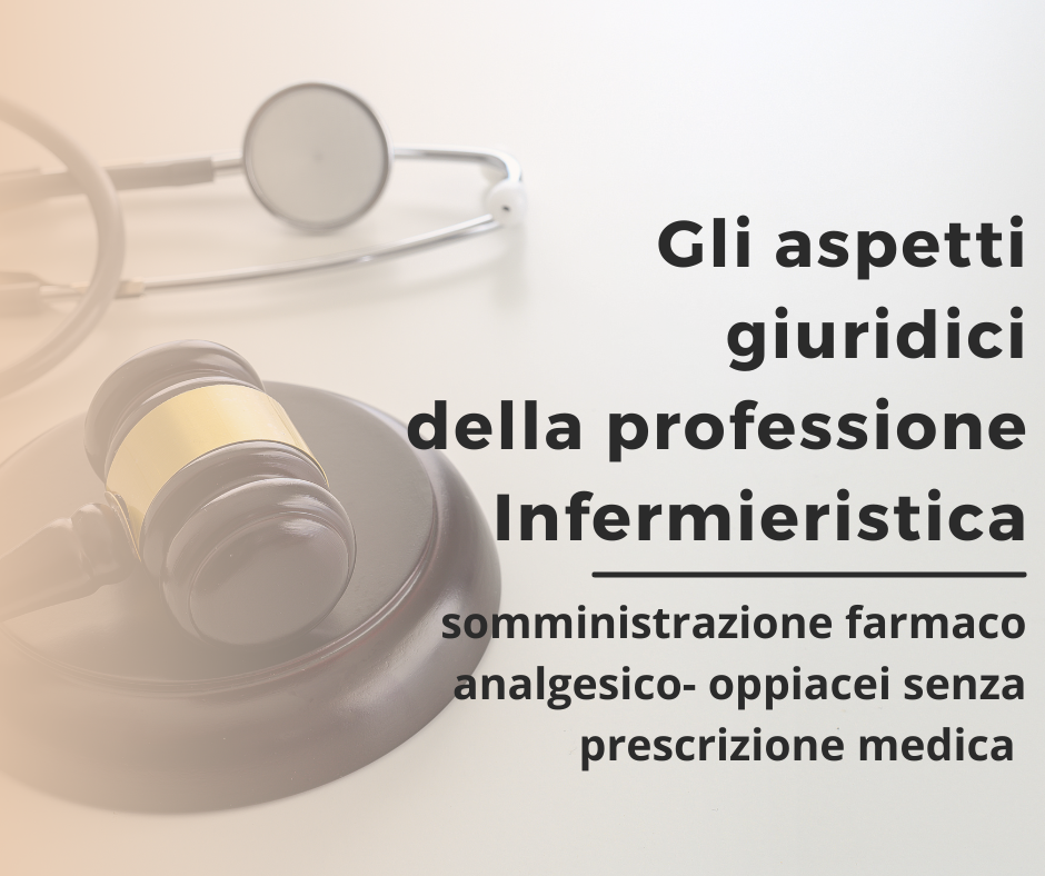 Posso Somministrare I Farmaci Antidolorifici Senza Prescrizione Medica Infermieristicamente 1689